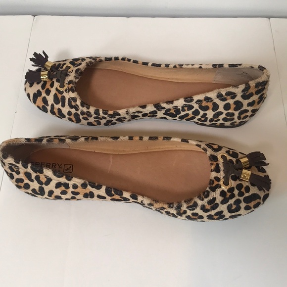 Sperry Top Sider  Women’s Brown/Tan Ballet Flats - Picture 3 of 6